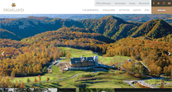 Desktop Screenshot of primland.com